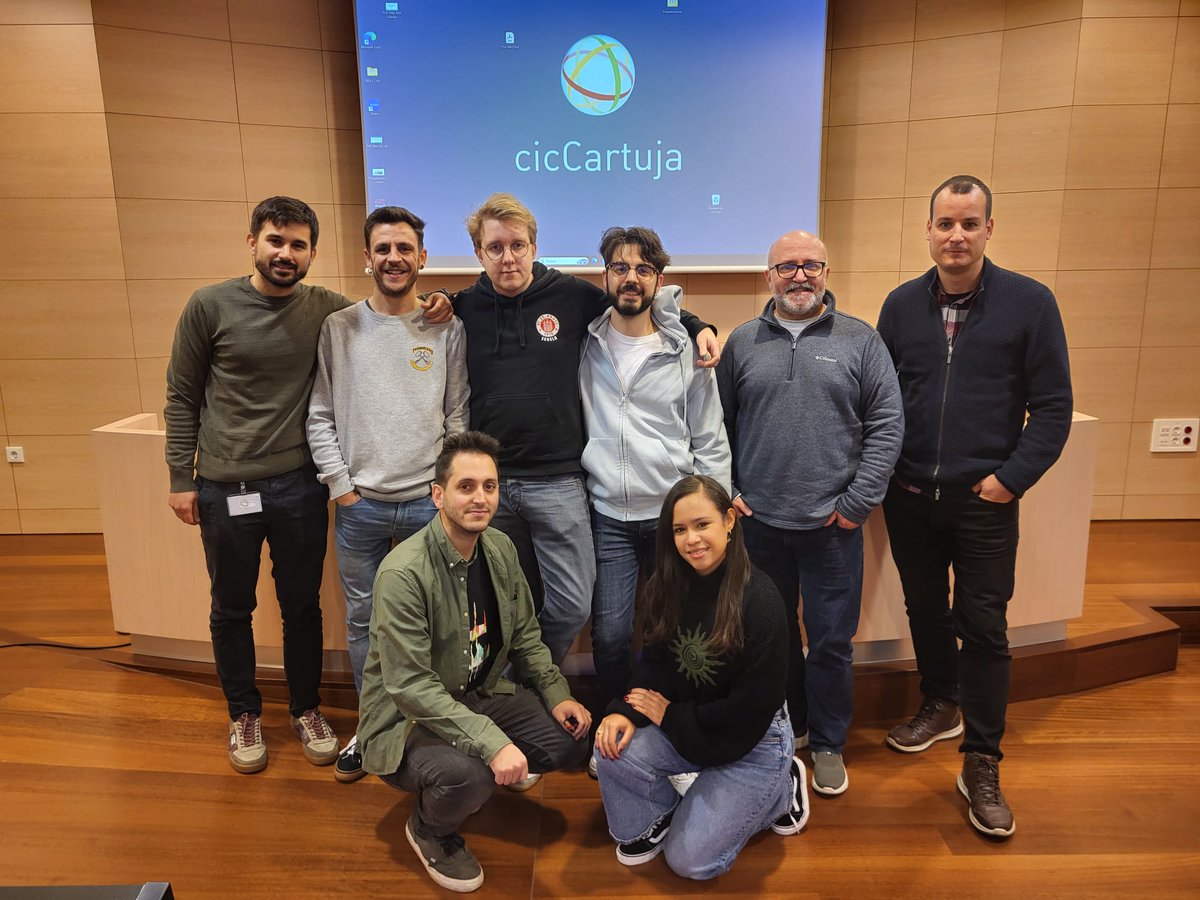 Jesus Angulo (@angulo_lab) on Twitter photo Today, we officially welcome Pablo Valverde to the group, working on our <a href="/Momentum_CSIC/">MOMENTUM CSIC</a> project. Starting gun fired for exciting computational+NMR times to characterise challenging weak protein-ligand interactions.
<a href="/cicCartuja/">cicCartuja</a> <a href="/CSIC/">CSIC</a> Today, we officially welcome Pablo Valverde to the group, working on our <a href="/Momentum_CSIC/">MOMENTUM CSIC</a> project. Starting gun fired for exciting computational+NMR times to characterise challenging weak protein-ligand interactions.
<a href="/cicCartuja/">cicCartuja</a> <a href="/CSIC/">CSIC</a>