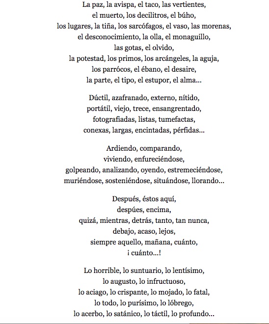 César Vallejo escribió este poema en París, el 25 de septiembre de 1937, siete meses antes de morir.