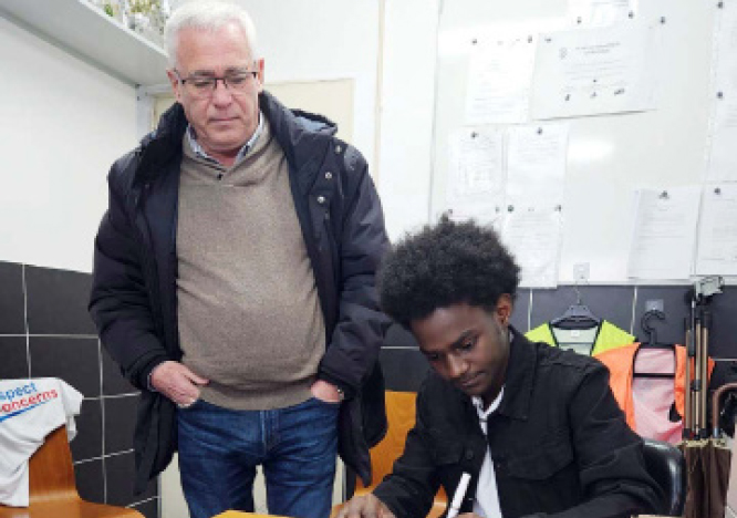 radionigeriahq's tweet photo. Brito Sporting Club of Portugal has officially signed 19-year-old Nigerian-born football prodigy Yaqub Usman-Malah.
#RadioNigeria #Portugal #FootballProdigy
https://t.co/X9KPOo7Uln https://t.co/Yh891IPdNE
