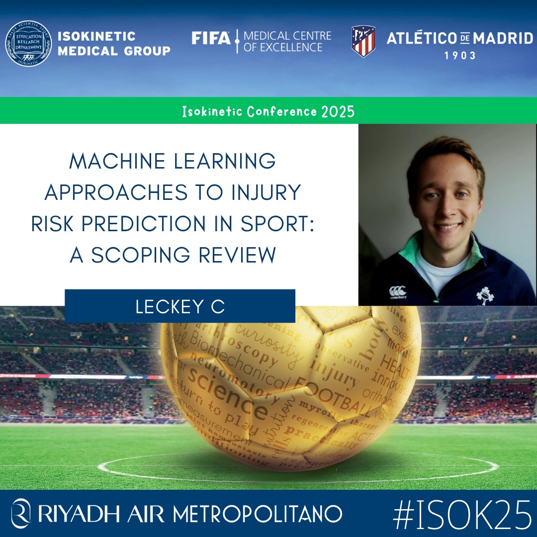 Chris Leckey (@chrisleckey_) on Twitter photo Looking forward to presenting the findings of our recent scoping review at this year's <a href="/footballmed/">Isokinetic Conference</a> conference in Madrid 🇪🇸⚽️🎤 #ISOK25
The review is open access thanks to British Journal of Sports Medicine (BJSM) here: lnkd.in/ekX5WmHj Looking forward to presenting the findings of our recent scoping review at this year's <a href="/footballmed/">Isokinetic Conference</a> conference in Madrid 🇪🇸⚽️🎤 #ISOK25
The review is open access thanks to British Journal of Sports Medicine (BJSM) here: lnkd.in/ekX5WmHj