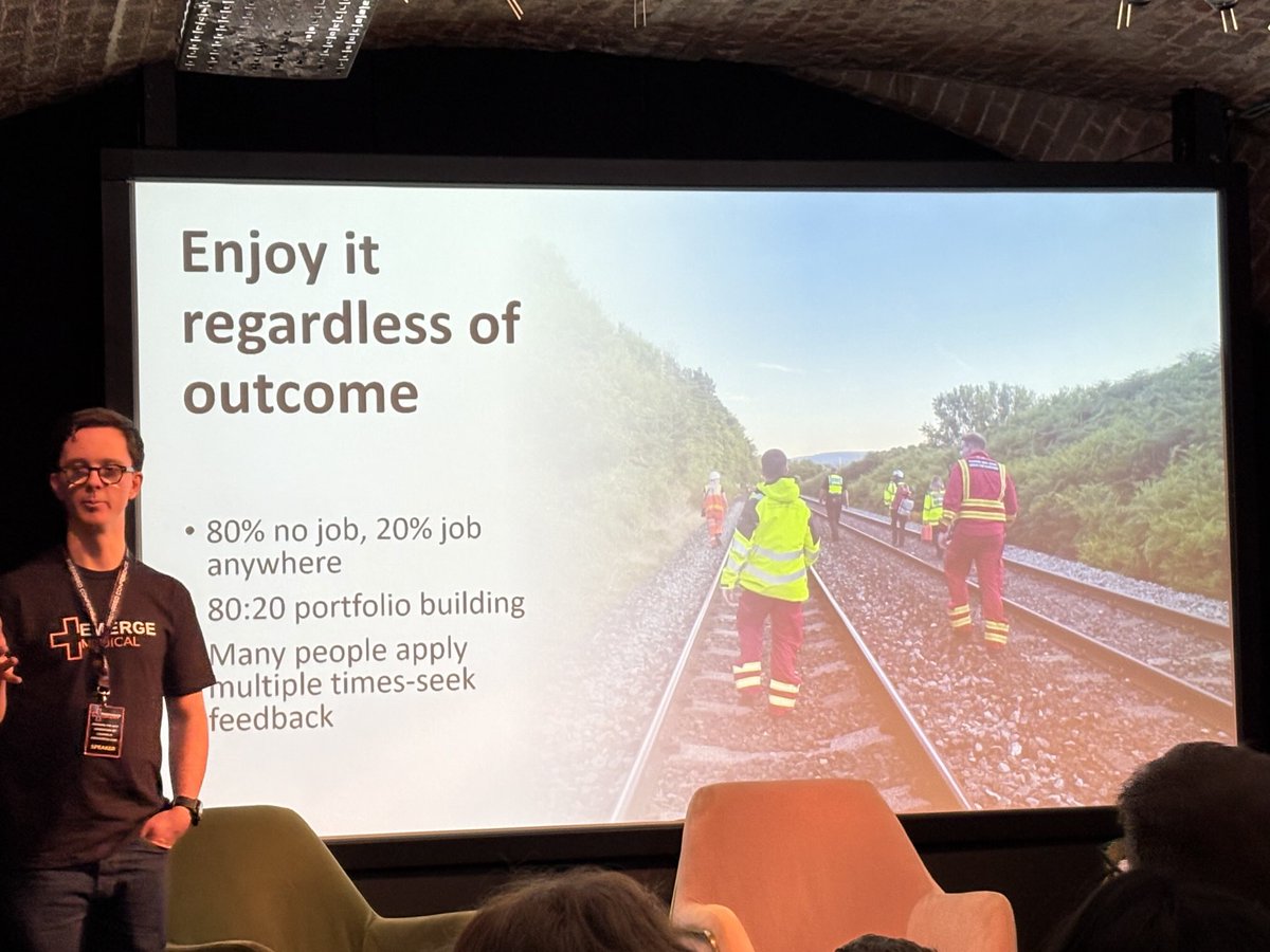 This point on preparing for #PHEM application is equally valid for #paramedics aspiring to specialist practice

Spend majority of time building your CV doing things you enjoy to meet person spec

If you don’t get in then you won’t feel like it was a waste of your time