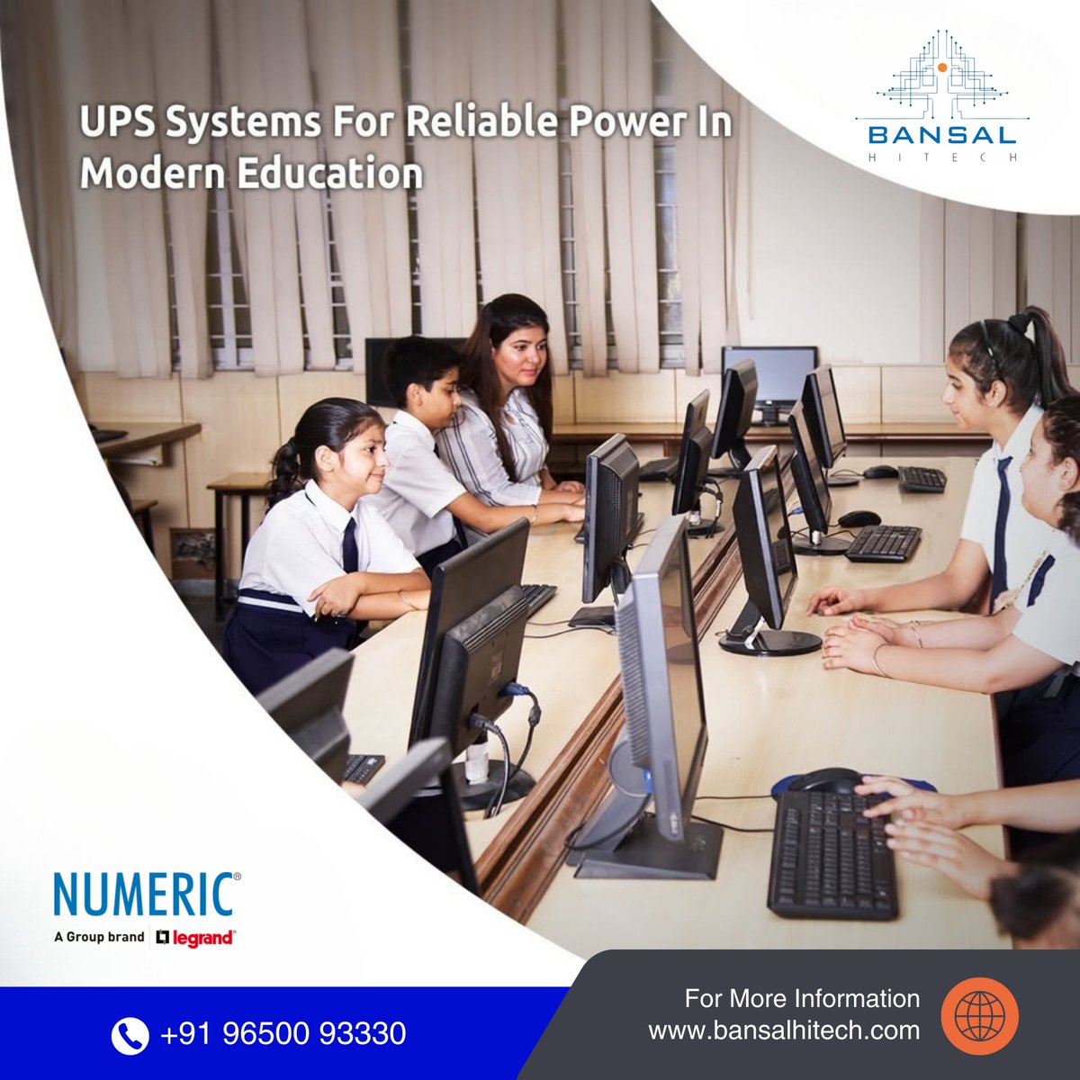 BansalHiTechSys's tweet image. Empowering Modern Education with Reliable Power! ⚡📚  

In today’s digital classrooms, uninterrupted power is essential. Our advanced UPS systems ensure smooth, reliable power for modern education environments. 🖥

#EducationSolutions #ReliablePower #UPSSystems #PowerBackup