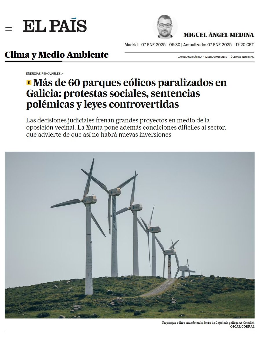 Ecoloxistas Gal. Atlántica e Verde (@ecoloxistasgal) on Twitter photo RESPOSTA a artigo do El País E Cinco Días
Non queda moi claro se é unha cuestión d mala intención ou d falla de rigor #xornalístico.
En calquera caso resultan imprescindibles algunhas #aclaracións e #comentarios
<a href="/el_pais/">EL PAÍS</a> <a href="/locodelpelorojo/">Miguel Ángel Medina</a> <a href="/Xunta/">Xunta de Galicia</a> <a href="/aeeolica/">aeeolica</a>
ecoloxistasenaccion.fala.gal/resposta-artig… RESPOSTA a artigo do El País E Cinco Días
Non queda moi claro se é unha cuestión d mala intención ou d falla de rigor #xornalístico.
En calquera caso resultan imprescindibles algunhas #aclaracións e #comentarios
<a href="/el_pais/">EL PAÍS</a> <a href="/locodelpelorojo/">Miguel Ángel Medina</a> <a href="/Xunta/">Xunta de Galicia</a> <a href="/aeeolica/">aeeolica</a>
ecoloxistasenaccion.fala.gal/resposta-artig…