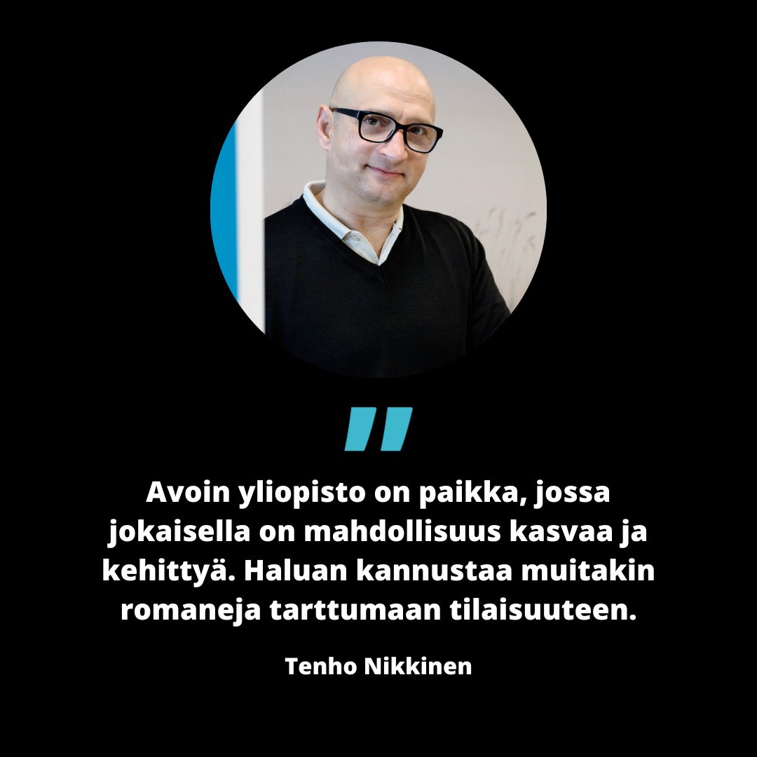 📚 Tenho Nikkisen matka yliopisto-opintoihin Itä-Suomen yliopiston avoimessa yliopistossa alkoi kiinnostuksesta yhteiskuntaa ja elämää kohtaan. Kulttuuritietoinen ohjaus auttoi ylittämään korkeakouluopintojen kynnyksen, ja sosiologian opinnot ovat avanneet uusia näkökulmia sekä