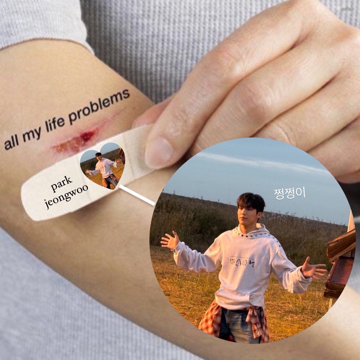 woo are always my sunshine in the rain