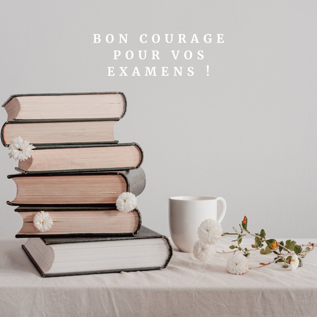 DesSociales's tweet photo. Bon courage pour vos examens ! https://t.co/YebZwzx1mx