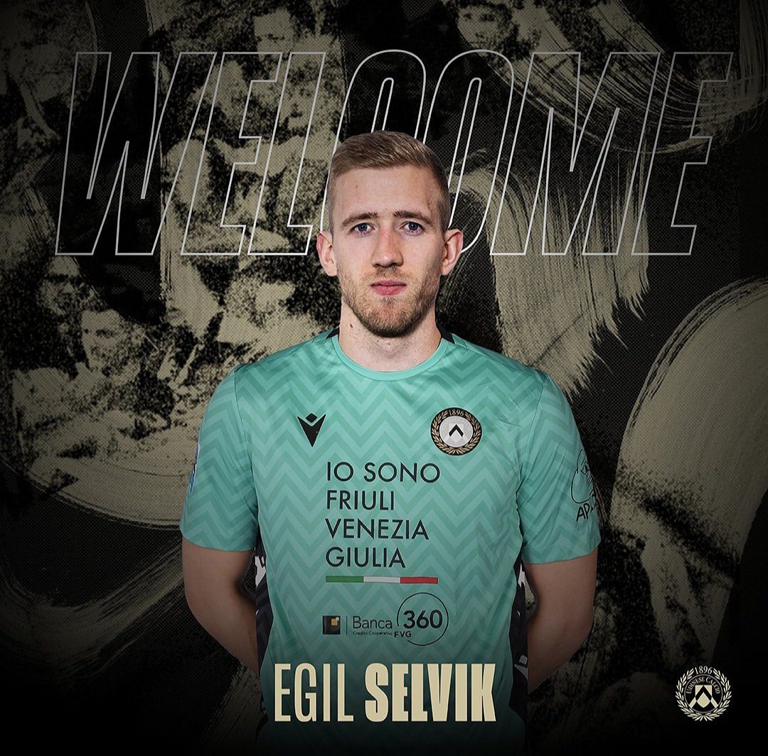 vincspe's tweet photo. ⚫️⚪️Attraverso un post sui propri social, l'#Udinese ha ufficializzato l'ingaggio di Egil #Selvik.
#Calciomercato #transfers. https://t.co/vFldv8FYiY