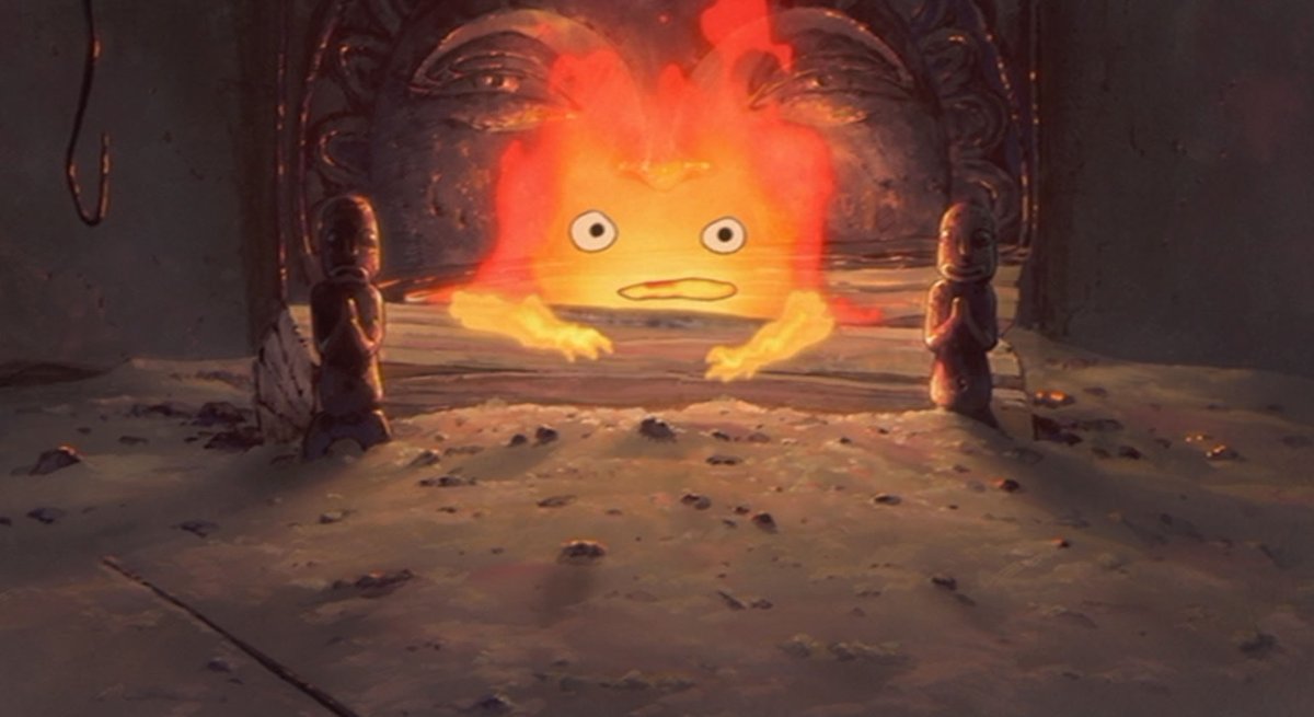 火の悪魔カルシファーの声を担当したのは、我修院達也さん。ジブリ作品