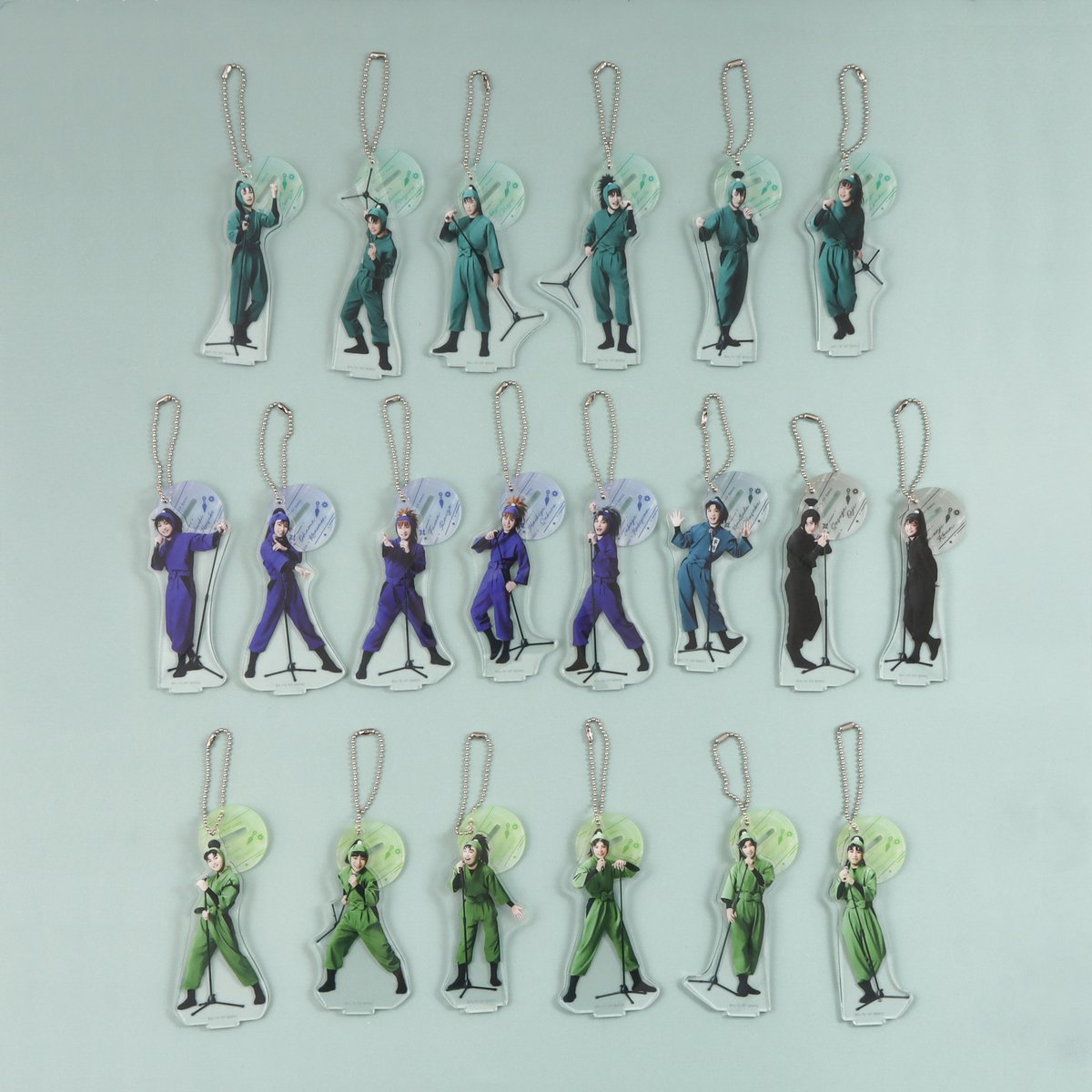 忍ミュ14弾学園祭 商品情報】 スタンド付きアクリルキーホルダー