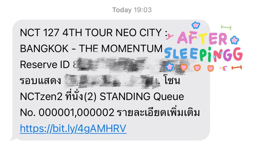 ขอบคุณคิวหลักเดียวที่เราฝันไว้้้้ เจอกันคับนสจอ้วนนนน• ᴗ •̥ ˳ ˳💘💘💘

 #NCT127_NEOCITY_THE_MOMENTUM