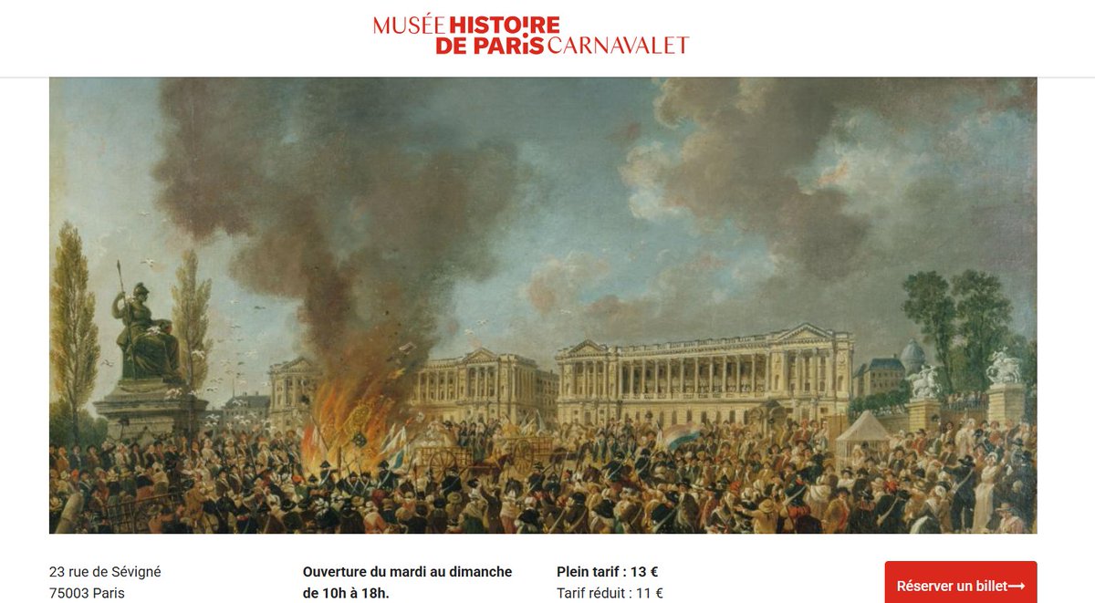 A Carnavalet, jusqu'au 16 févr, une exposition en lien avec les programmes d'histoire 1re et 4e
🔺Paris 1793-1794 Une année révolutionnaire
Membre du comité scientifique, Guillaume Mazeau, maître de conférences à Paris I, nous a fait l'honneur de relire le chapitre ...
