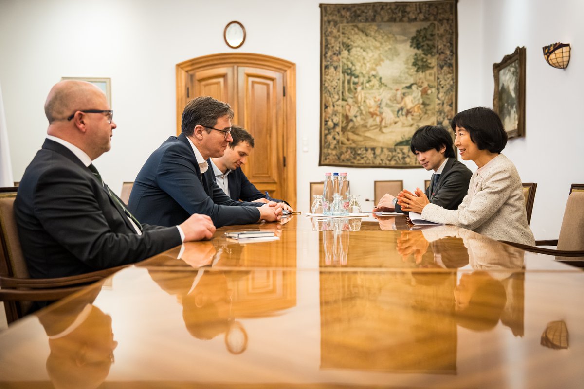 I was delighted to meet H.E. Hikariko Ono, #Japan’s #Ambassador to #Hungary. We are grateful to the Government of🇯🇵 for its support of young professionals in #Budapest. Together, we can further strengthen urban development, sustainability, and city-to-city relations.