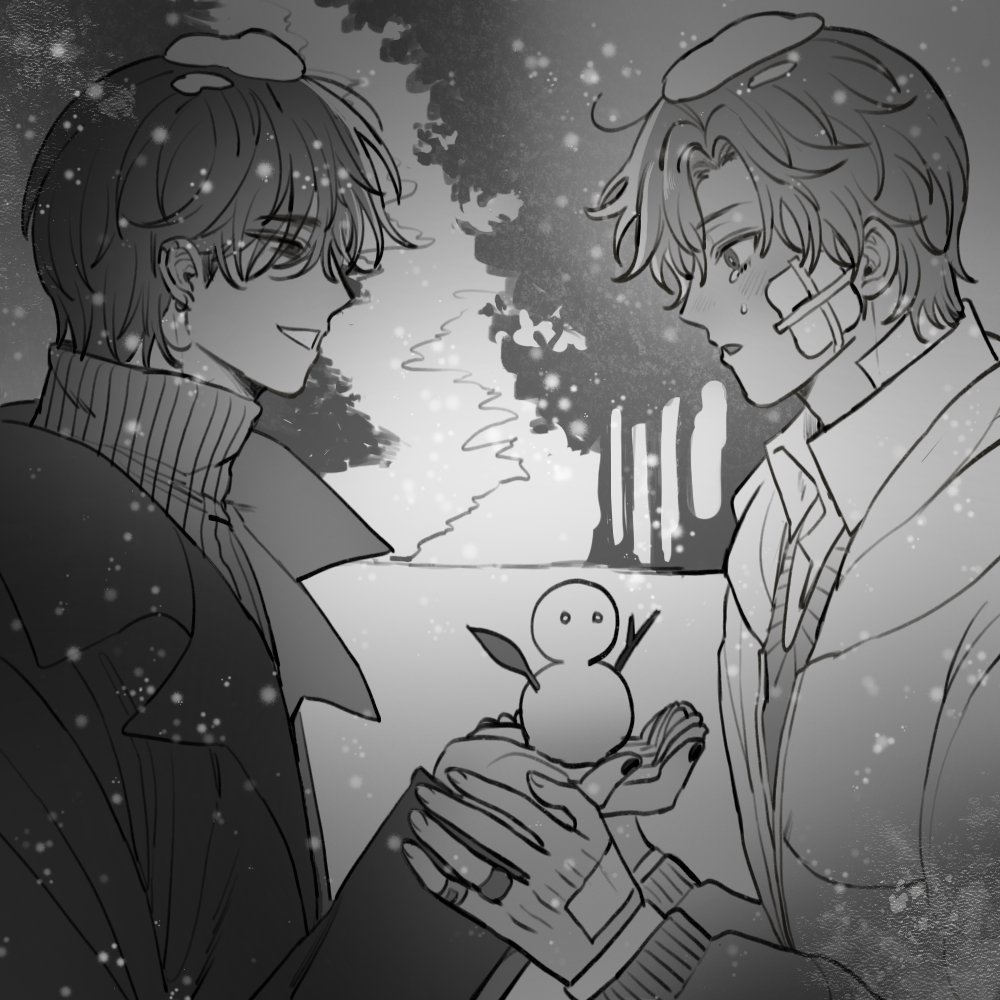 #커미션 
[RT🖤]

2인 반고정틀 커미숑 ❄️ 

 : 목표금액 달성시 알티해주신 팔로워 한정 한 분을 뽑아 작업해드려요 !

문의 💬
open.kakao.com/o/sWu7m5Mg
크레페 ✉️
crepe.cm/@YUTA/h8601dw