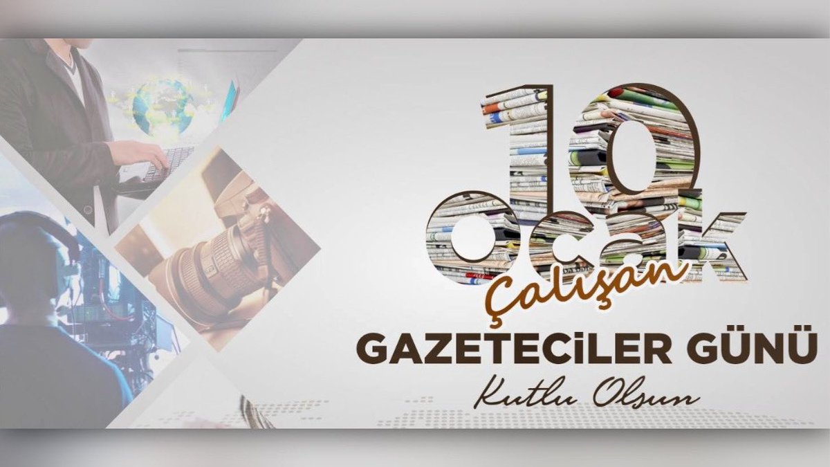 Her şartta halkın haber alma hakkını savunan, doğruyu söylemekten ve gerçekleri aramaktan vazgeçmeyen tüm gazetecilerin “10 Ocak #ÇalışanGazetecilerGünü” kutlu olsun.

Çalışan Gazeteciler Günü, gazetecilik mesleğini icra edenleri onurlandırmak için 1962’den beri 10 Ocak günü