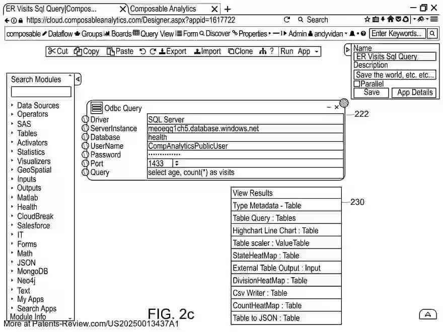 PatentPulse's tweet image. New patent appl. #US20250013437A1 by #ComposableAnalytics introduces a #JustInTime #ProgrammingFramework using #LargeLanguageModels &amp;amp; #FlowBasedProgramming. It leverages AI to suggest functions in a visual interface, enhancing user-driven program creation. #PatentApplication