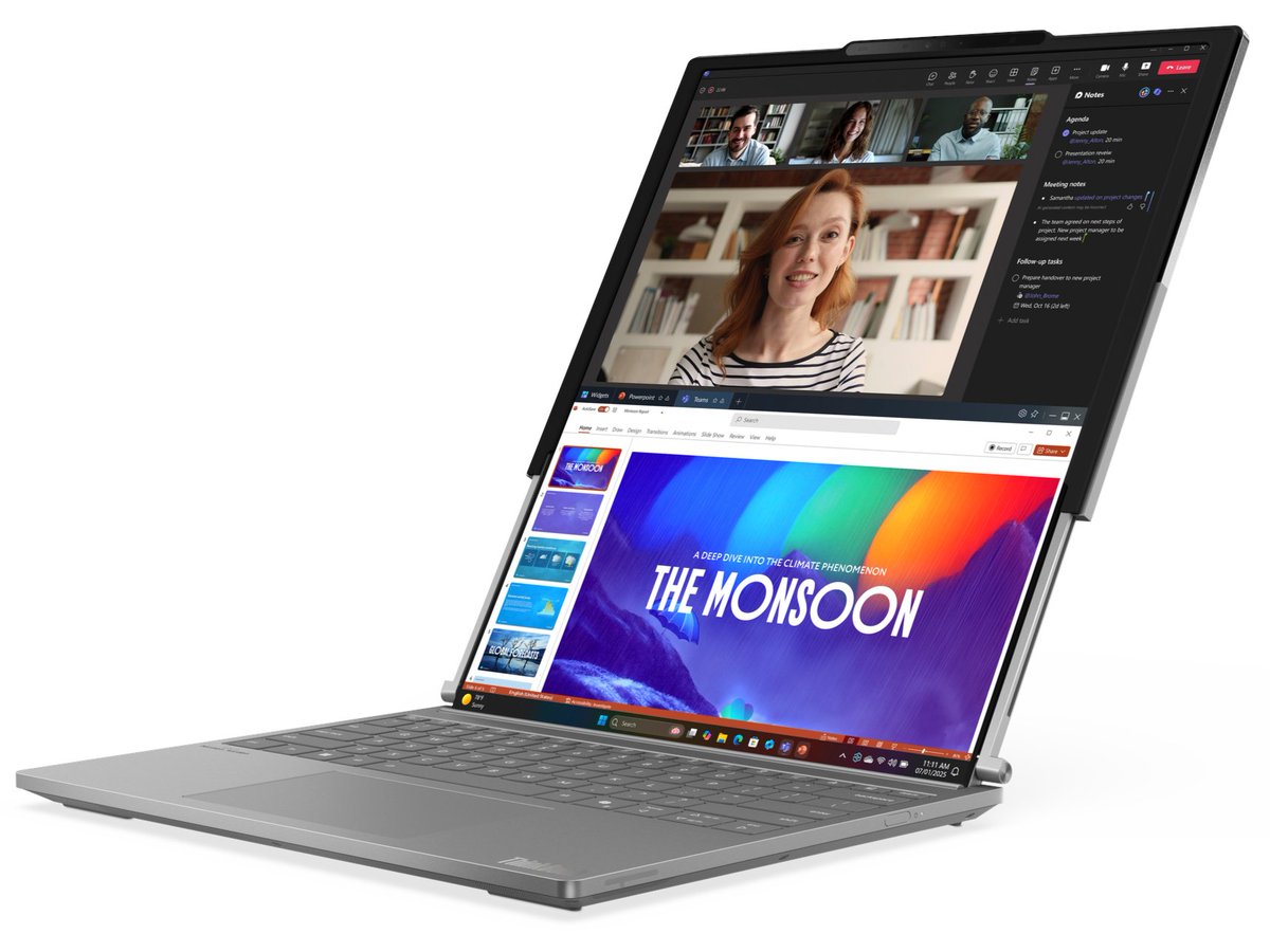 NETsecGmbH's tweet image. Unser #Hardware-Partner @lenovode stellt auf der Tech-Messe #CES2025 in Las Vegas gerade seine Innovationsfahigkeit unter Beweis. @itbusinessde hat sich die neuen #Clients angesehen. #ThinkPadX9 #AuraEditions #ThinkBookPlus #Lenovo
it-business.de/lenovo-mit-neu…