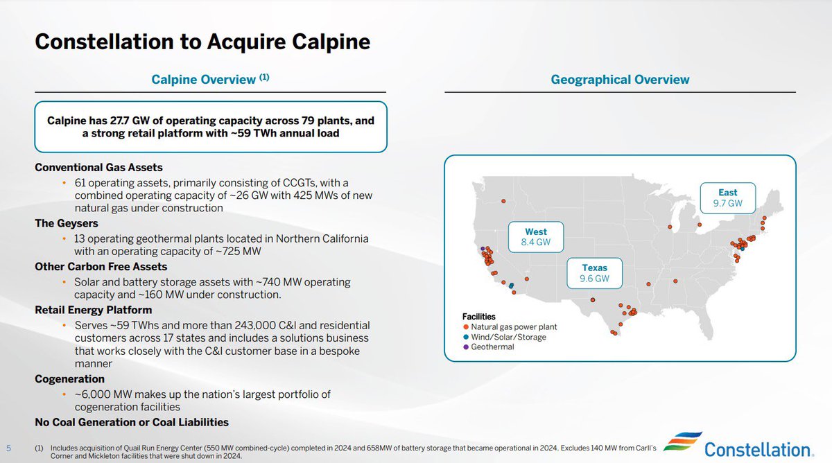 SceneInTO's tweet image. Wonder if $CEG sells off some assets from Calpine deal e.g. C&amp;amp;I biz which idk if fits well with utility scale gen assets in rest of portfolio