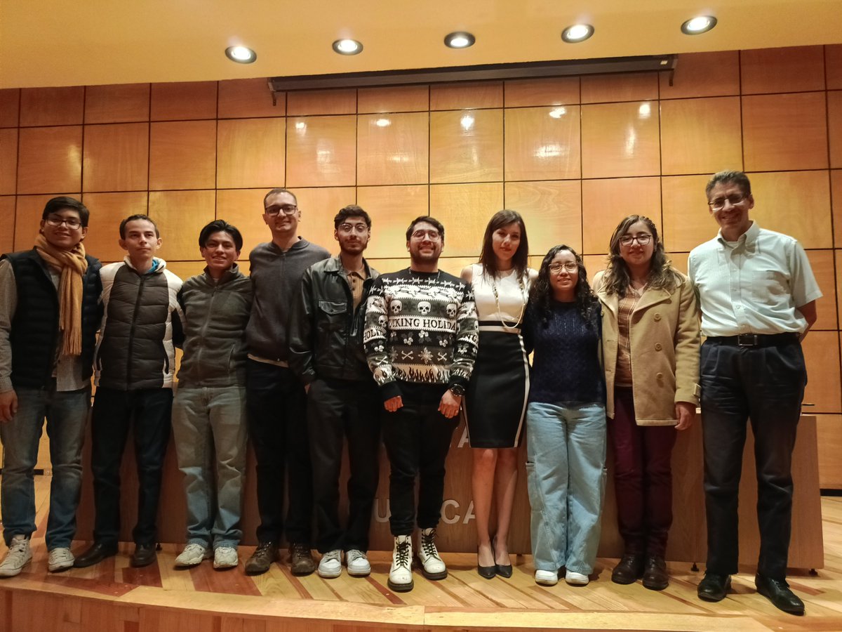 Congratulations Massyel Martinez, for your brilliant presentation and defense of your Master's thesis at <a href="/UNAM_MX/">UNAM</a>. All #Difacquim research group members are very happy and proud of you for your accomplishments—all the best in your upcoming endeavors.
