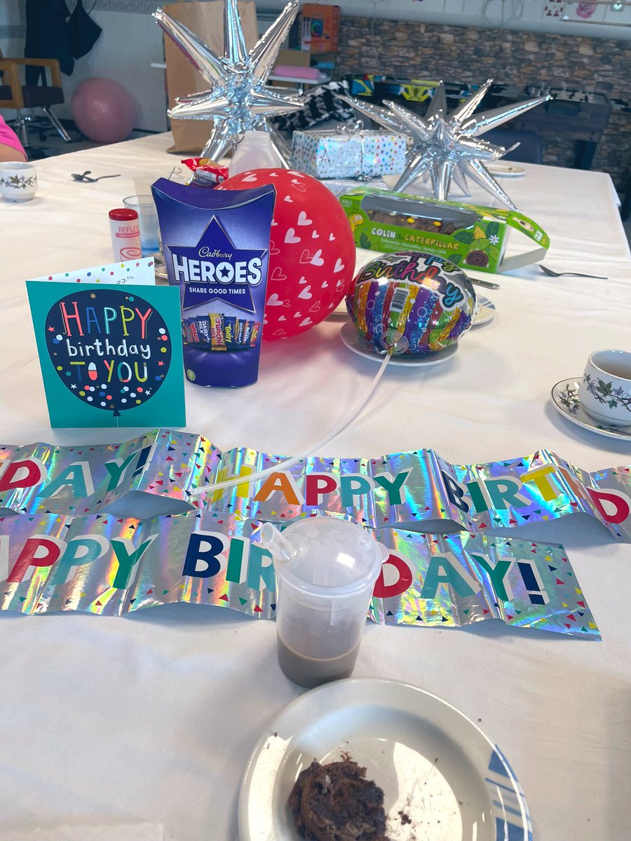 ACMTherapy (@acmtherapy) on Twitter photo You cant have a birthday in hospital without bacon butties & Colin caterpillar cake! ๐ฅ๐๐ซ
This morning we celebrated one of our patients birthdays!๐
After the seated exercise class & some games, we celebrated in style ๐ฅณ
<a href="/NCAlliance_NHS/">Northern Care Alliance NHS Foundation Trust (NCA)</a> <a href="/SCO__OT/">Salford Care Organisation Occupational Therapy</a> <a href="/SCOPhysio/">@SalfordCareOrgPhysio</a> <a href="/marksandspencer/">M&S</a> You cant have a birthday in hospital without bacon butties & Colin caterpillar cake! ๐ฅ๐๐ซ
This morning we celebrated one of our patients birthdays!๐
After the seated exercise class & some games, we celebrated in style ๐ฅณ
<a href="/NCAlliance_NHS/">Northern Care Alliance NHS Foundation Trust (NCA)</a> <a href="/SCO__OT/">Salford Care Organisation Occupational Therapy</a> <a href="/SCOPhysio/">@SalfordCareOrgPhysio</a> <a href="/marksandspencer/">M&S</a>