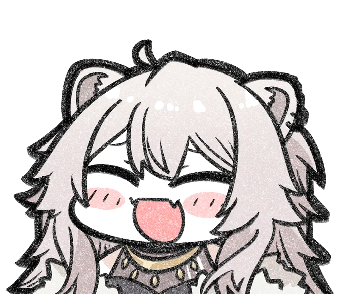 いろんな表情の獅白ぼたんさん描いた#ししらーと #いろんな表情のvtuberさん 