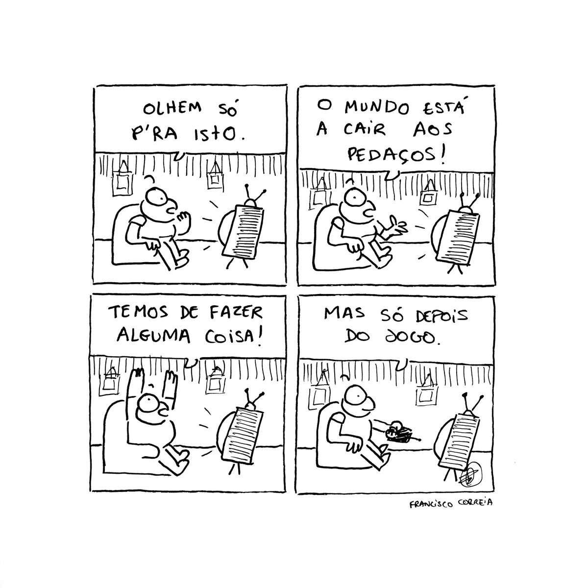 ChicoCorea's tweet image. O fim do mundo vai acabar!