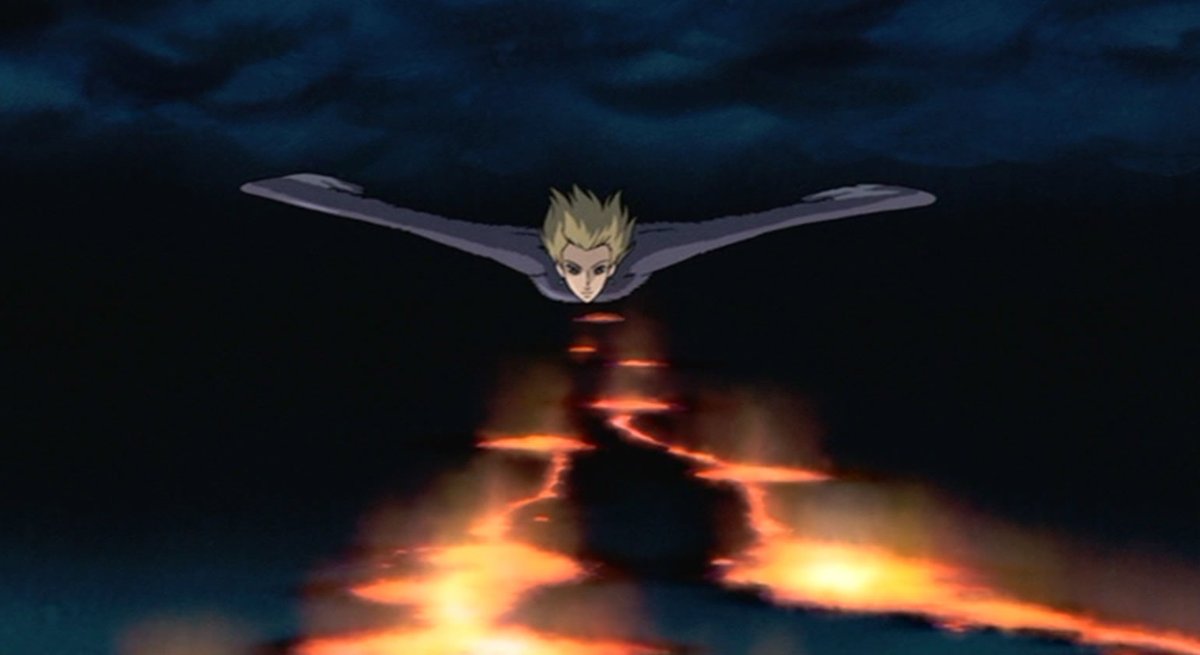 鳥ハウル」は、絵コンテの段階でツバメのような姿をしていたことから