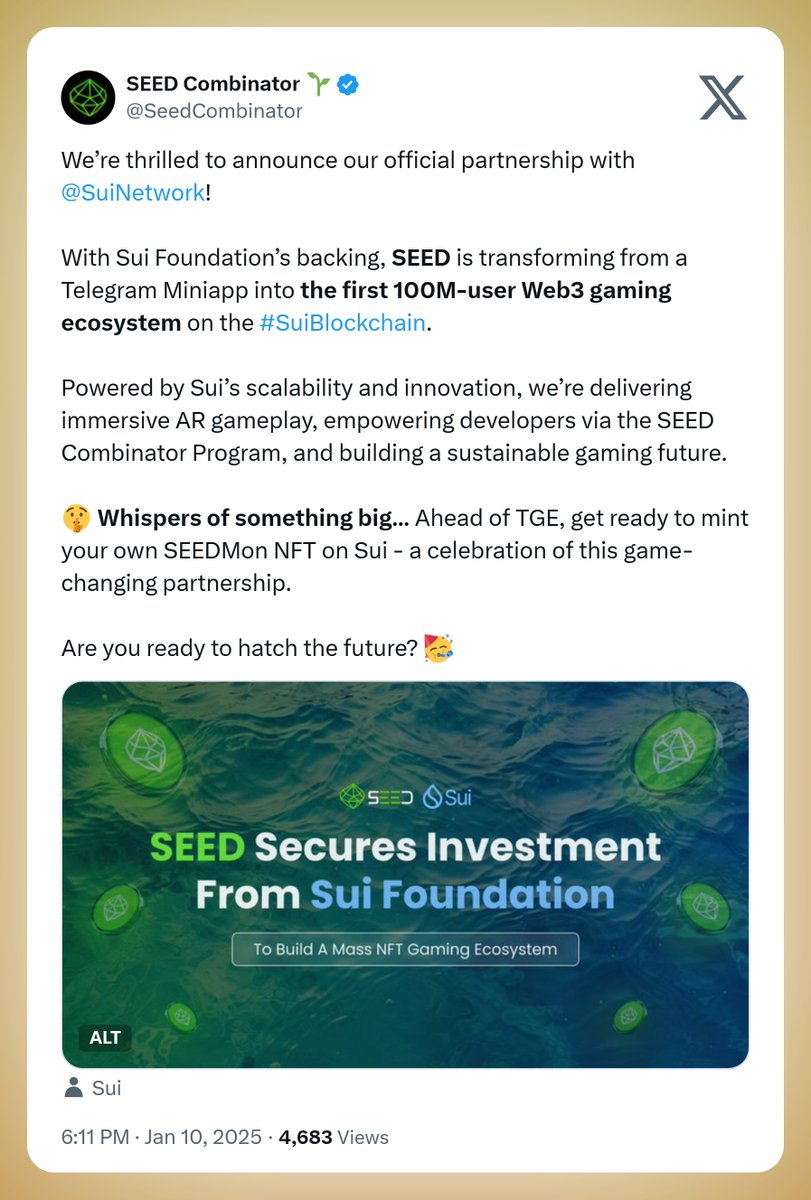 trueguess1's tweet photo. @SeedCombinator @SuiNetwork https://t.co/k2qtFPDYIO