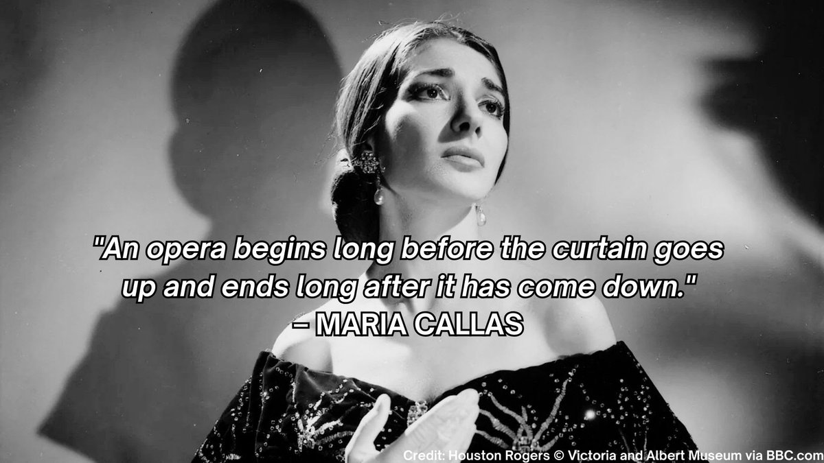sasterling72's tweet image. True passion never stops at the stage.
#MariaCallas #OperaLegend