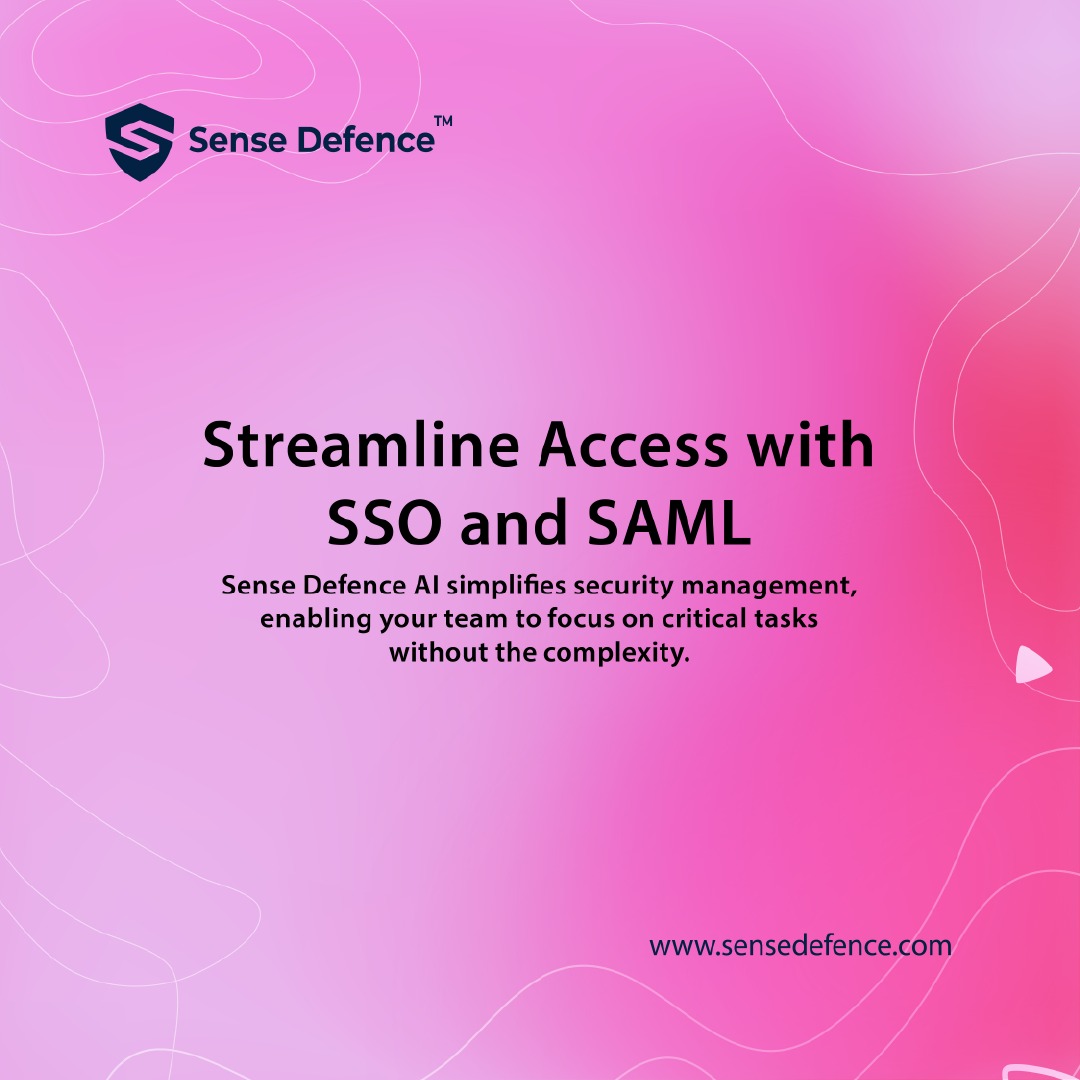 sensedefenceltd's tweet image. Streamline secure access with Sense Defence AI&apos;s SSO and SAML integration for convenience and protection. 

zurl.co/2SBOh 

#SecureAccess #SSOIntegration #SenseDefenceAI