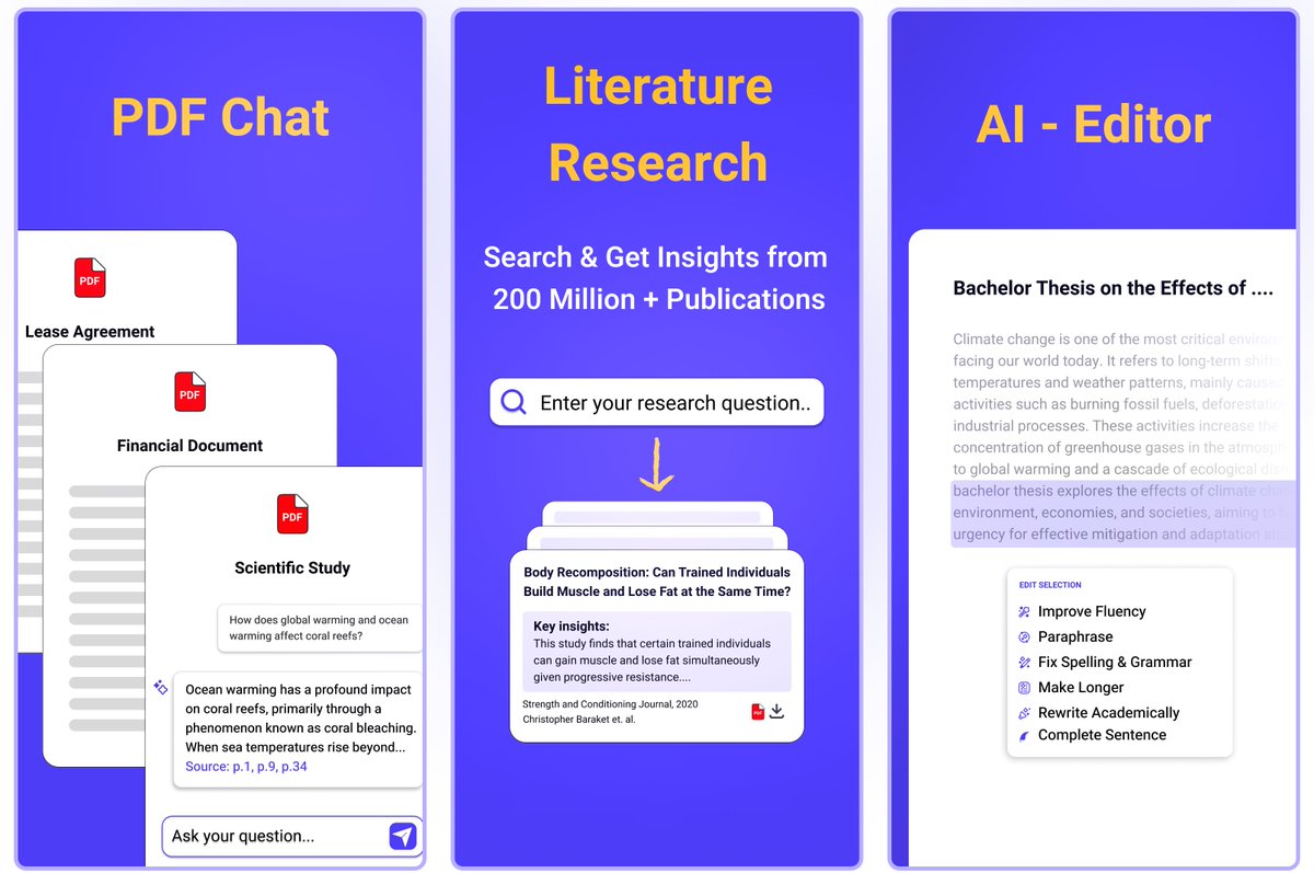 Dima_heyqq's tweet image. After talking to several users of AskThePDF, I realised a major problem
5/10 users don't know all our features.
For paying users that's less of a problem than for new ones (purchase decision)
So we decided to build a tour
I collected some tools and would appreciate your input