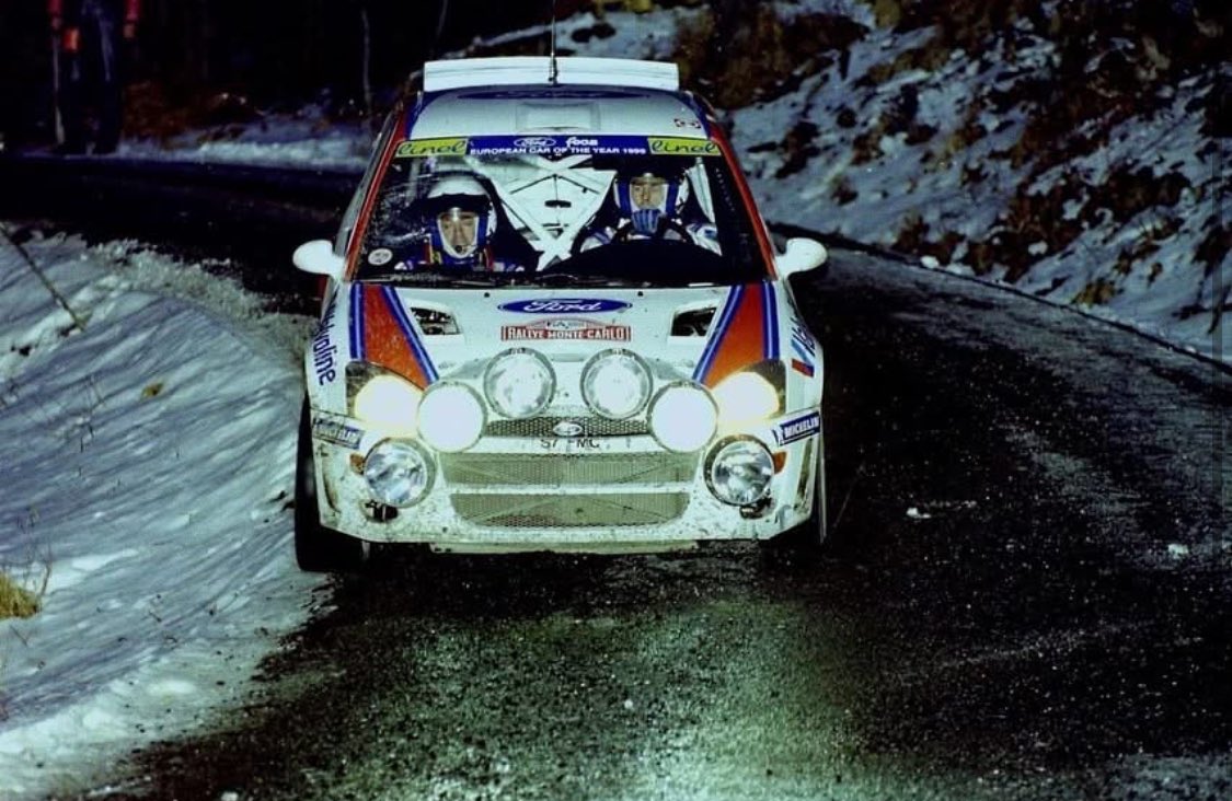 WRCPAST's tweet image. 1999 Rallye Automobile Monte-Carlo

Car 7

Colin McRae and Nicky Grist in their works Ford Focus WRC '99 throughout an eventful rally. 

The crew and team would be excluded from the event due to a water pump infringement.

📸 N/S 🙁

@OfficialWRC @Ford @MSportLtd