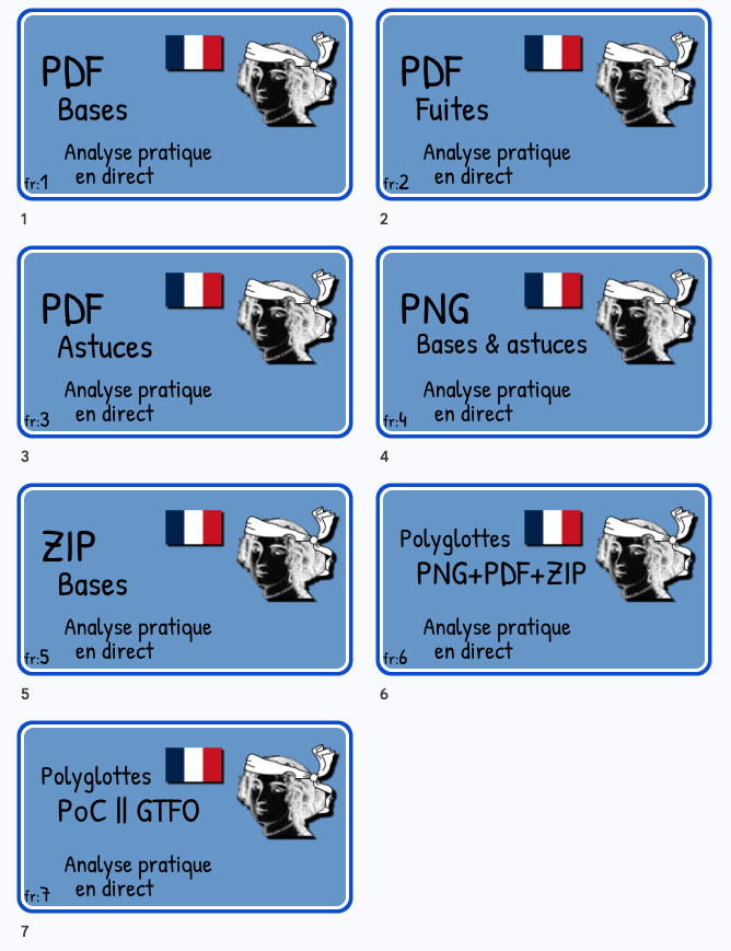 After the next stream, I'll start redoing my first streams in french! You'll have time to catch up in the meantime. I'll resume english streams afterwards.

Après le prochain direct, je referais mes 7 premiers directs, mais en français cette fois!
Partagez SVP!