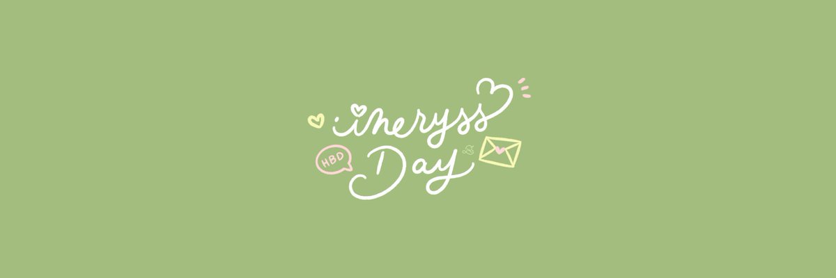 #ineryssday twitter headers 💚