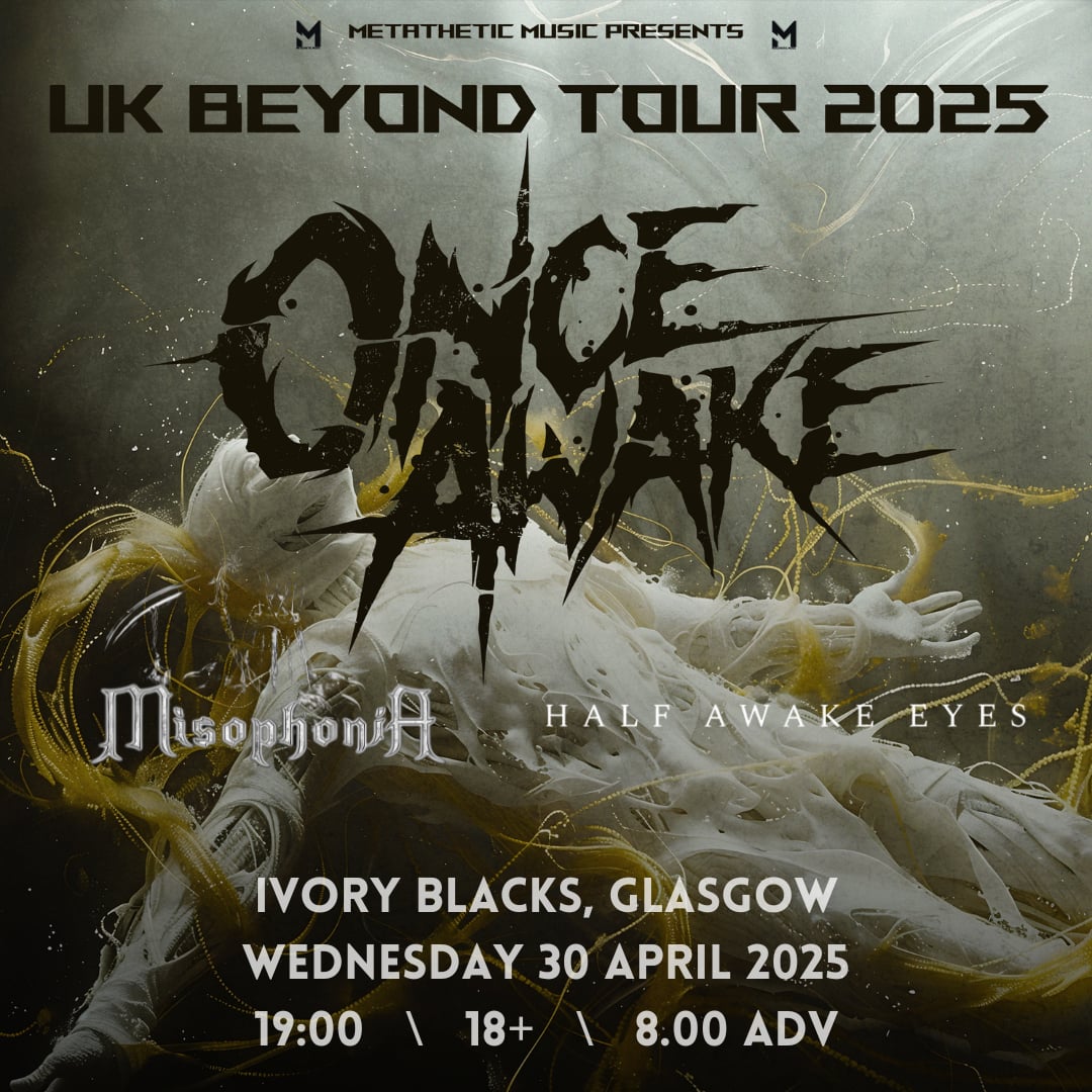 Tickets Scotland (@ticketsscotland) on Twitter photo Hailing from Bergen, Norway, modern metal band Once Awake
<a href="/Ivory_Blacks/">Ivory Blacks Glasgow</a> 
🎟️t-s.co/once1
<a href="/scottishmetal/">Scottish Metal Gigs</a> <a href="/onceawakebergen/">Once Awake</a> Hailing from Bergen, Norway, modern metal band Once Awake
<a href="/Ivory_Blacks/">Ivory Blacks Glasgow</a> 
🎟️t-s.co/once1
<a href="/scottishmetal/">Scottish Metal Gigs</a> <a href="/onceawakebergen/">Once Awake</a>