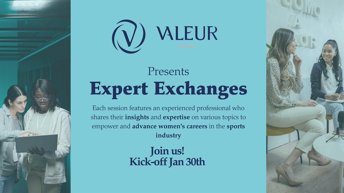 Women in Football (@womeninfootball) on Twitter photo Join <a href="/ValeurSport/">Valeur Sport</a> for their monthly Expert Exchanges webinar series designed to empower women who are currently working in the sport industry.
Thanks to a wonderful #GetOnside pledge, five WIF members will receive free series access. Read more and apply: forms.office.com/Pages/Response… Join <a href="/ValeurSport/">Valeur Sport</a> for their monthly Expert Exchanges webinar series designed to empower women who are currently working in the sport industry.
Thanks to a wonderful #GetOnside pledge, five WIF members will receive free series access. Read more and apply: forms.office.com/Pages/Response…