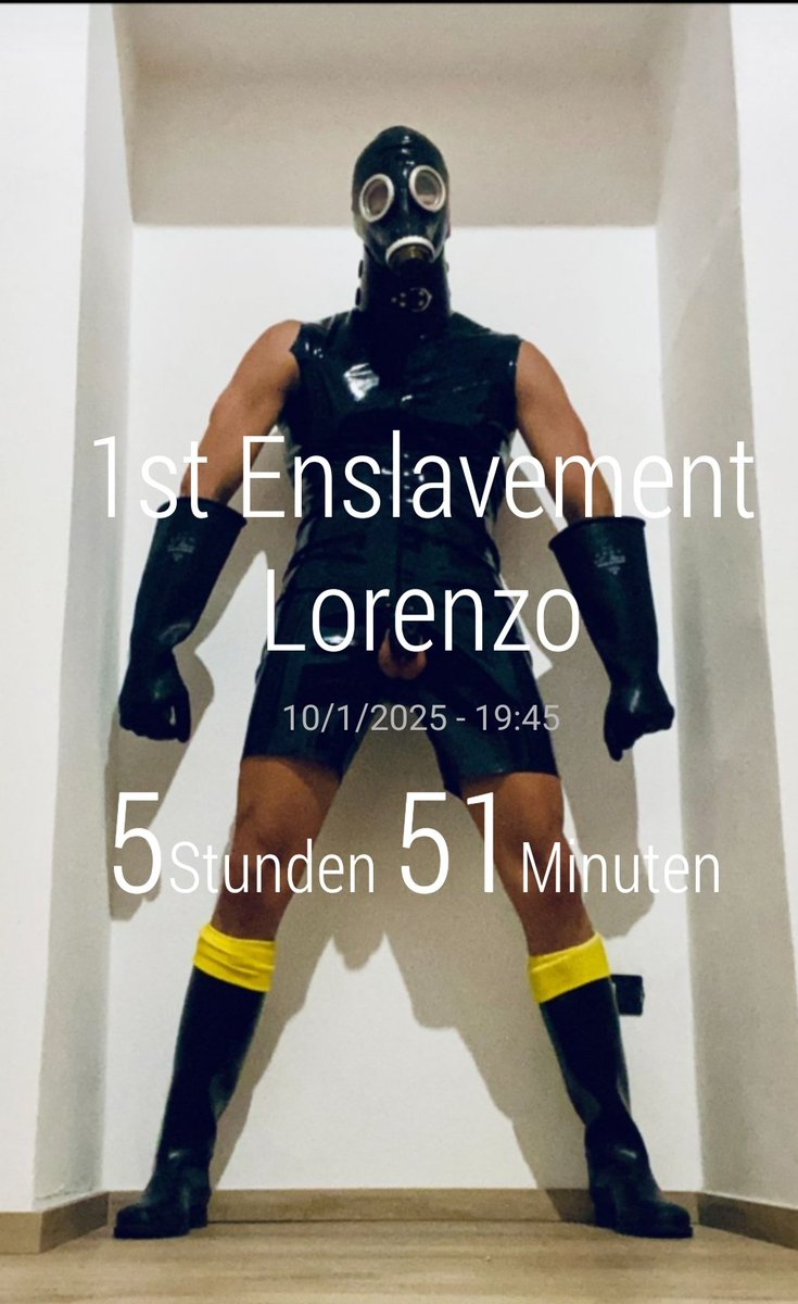 Less than 6 hours until slave  <a href="/theBigSlave0/">THE KING SLAVE</a> will be collared the first time. At the moment on the train to Germany there is no way back anymore. After it is permanently locked now for 248 days it should be mentally ready to serve in a perfect way in my dungeon!
