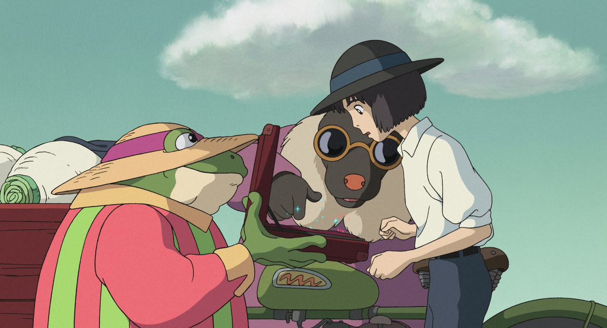ghibli_world's tweet photo. ハウルが「面白そうな人だと思って僕から近づいた」と言っている通り、ハウルは少年時代に荒地の魔女と生活しています。
『星をかった日』という短編は、少年時代のハウルと若き日の荒地の魔女を描いています。ハウルは荒地の魔女に童貞を奪われたのだとか。
https://t.co/oN2IVbYktH
#ハウルの動く城 https://t.co/LWbefh4aup