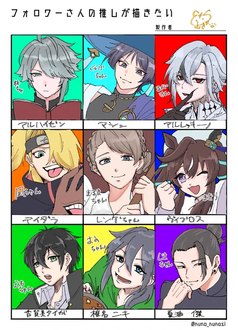 #フォロワーさんの推しが描きたい
1枚目完成〜〜〜ッ‼️
めちゃくちゃ遅くなってしまってごめんなさい……!!!!! 
リプありがとうございました♡♡ 