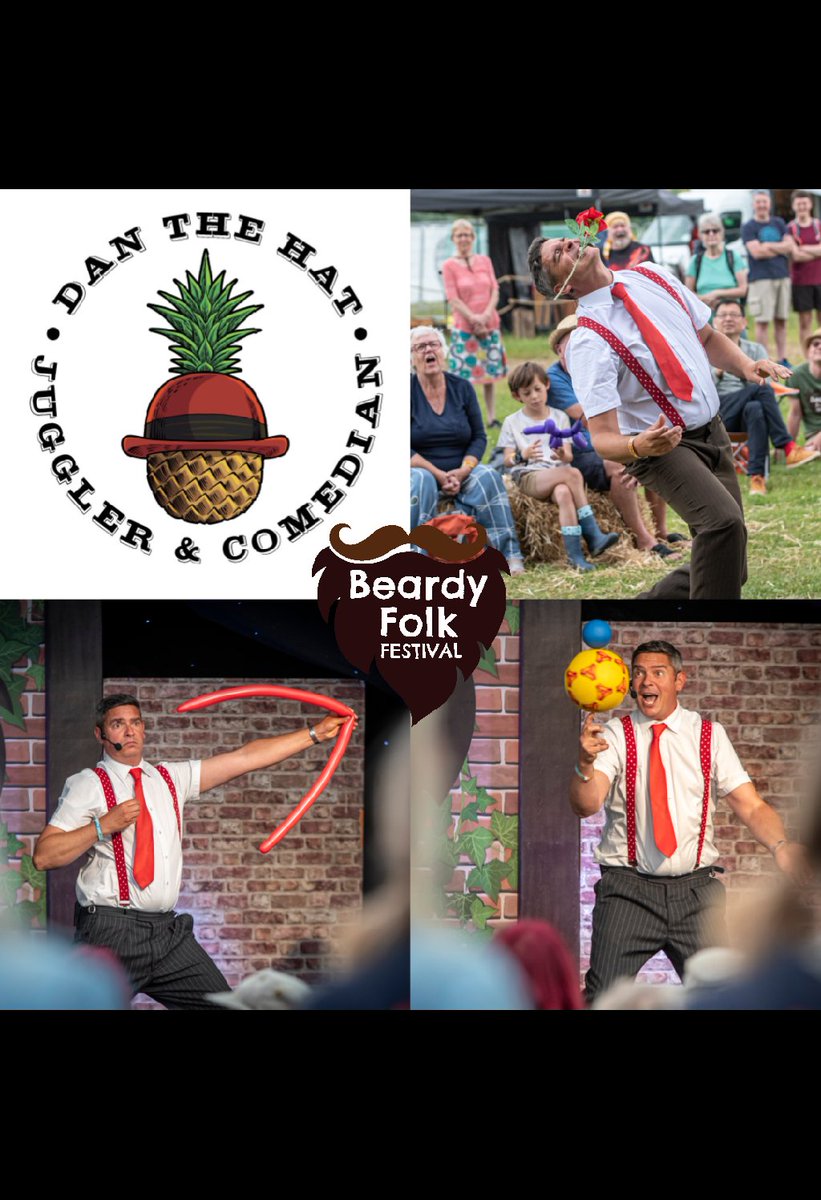 🔥 CONFIRMED 🔥 We're delighted to welcome back the hilarious Dan The Hat to Beardy Folk Festival 2025 ❤️

TICKETS &amp; CAMPING ✅
beardyfolkfestival.co.uk/2025-tickets

#danthehat #streettheatre #familyfestival #beardyfolk
#shropshire #festival #whatsonjune2025