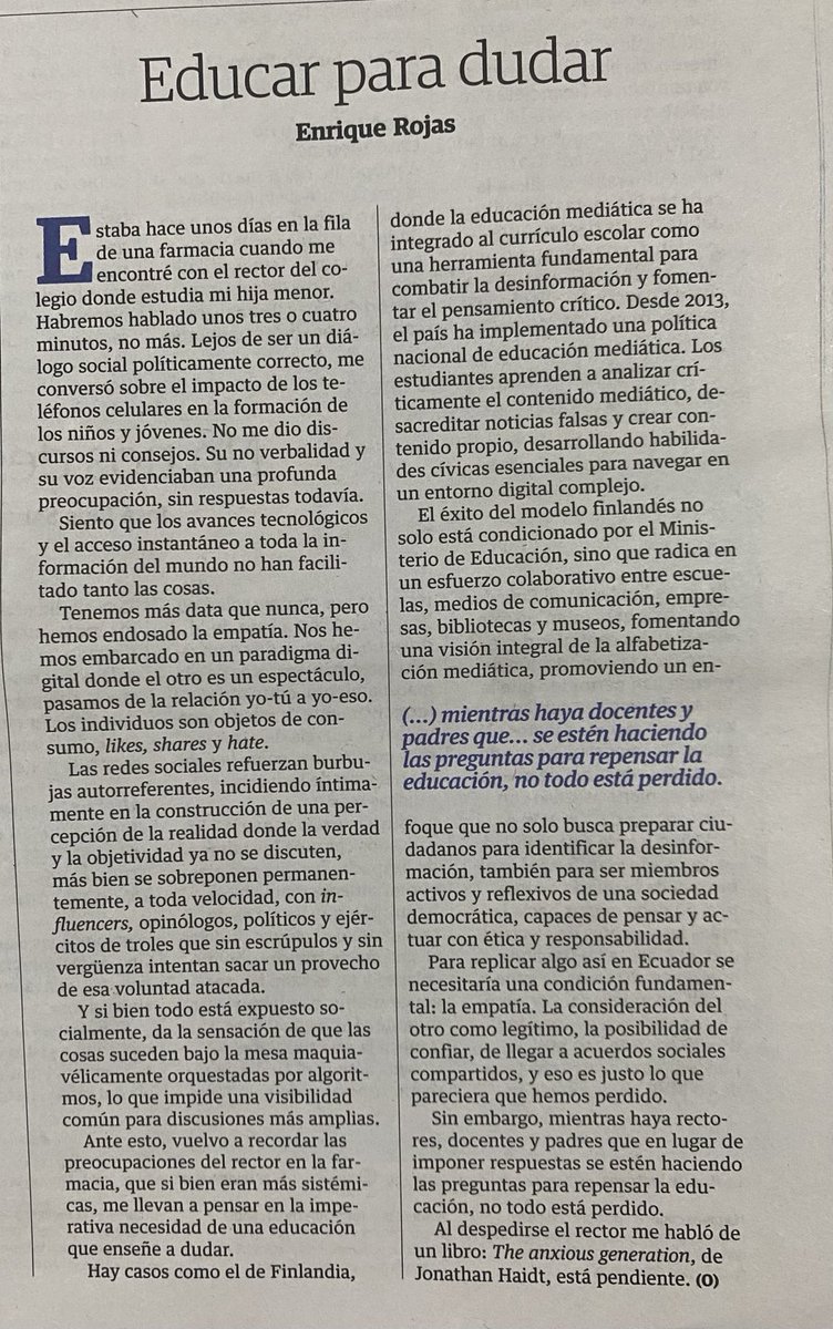 Enrique Rojas S. tweet media