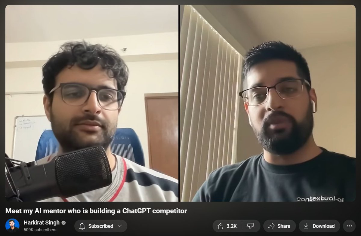 karthikeeyaa's tweet image. day 2 of sharing content from the internet to make you think differently about engineering  

youtube.com/watch?v=4tQu4e…

#AsliEngineering