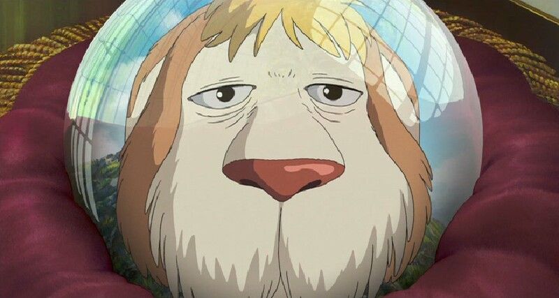 ジブリ　ハウルの動く城　ヒン　ウォーターボール　31250530J13S ヒン ハウルの動く城 ジブリ ハウルの動く城 ヒン ウォーターボール