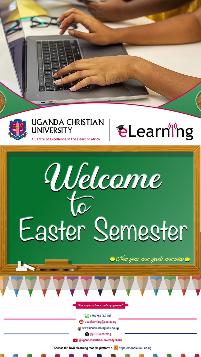 UCU-eLearning (@ucuelearning) on Twitter photo To all our returning and new students, weβre excited to continue supporting your academic journey at <a href="/UCUniversity/">Uganda Christian University (Official)</a>. To all our returning and new students, weβre excited to continue supporting your academic journey at <a href="/UCUniversity/">Uganda Christian University (Official)</a>.
