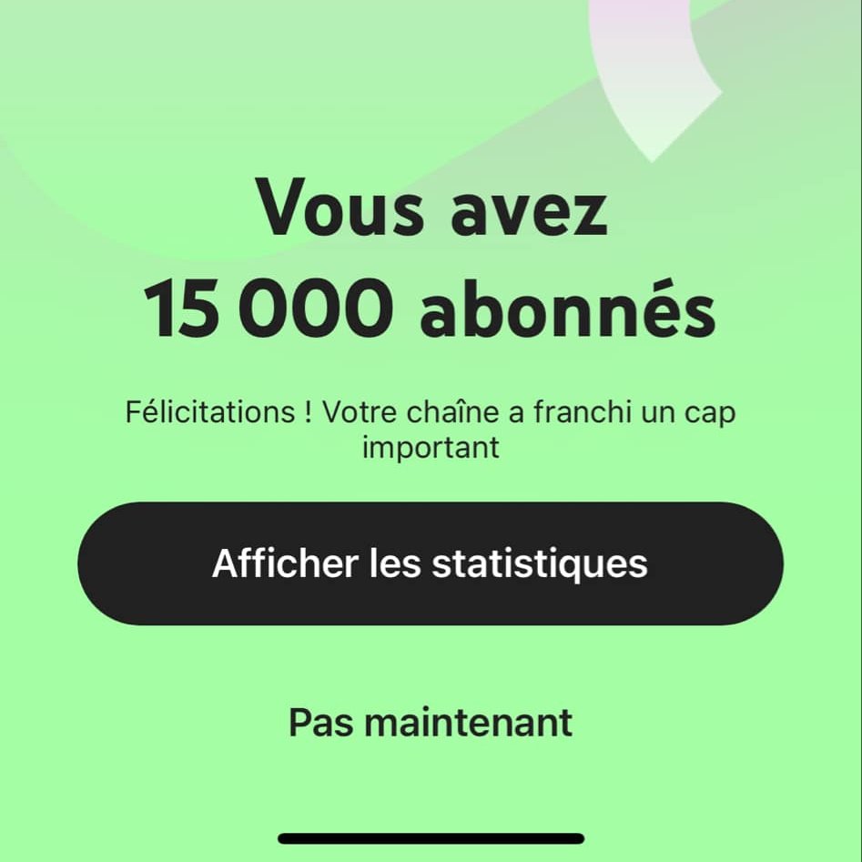 ✨ #Giveaway : 15k abonnés sur YouTube ! 🎉

Un grand merci à vous tous pour votre soutien et votre bonne humeur ! ❤️ Vous êtes incroyables 🙏

🎁 Pour fêter ça, tentez de gagner 200$, 2 gagnants seront tirés au sort !
 
Pour le fun : si $BTC casse son ATH avant le 31/01/2025, il