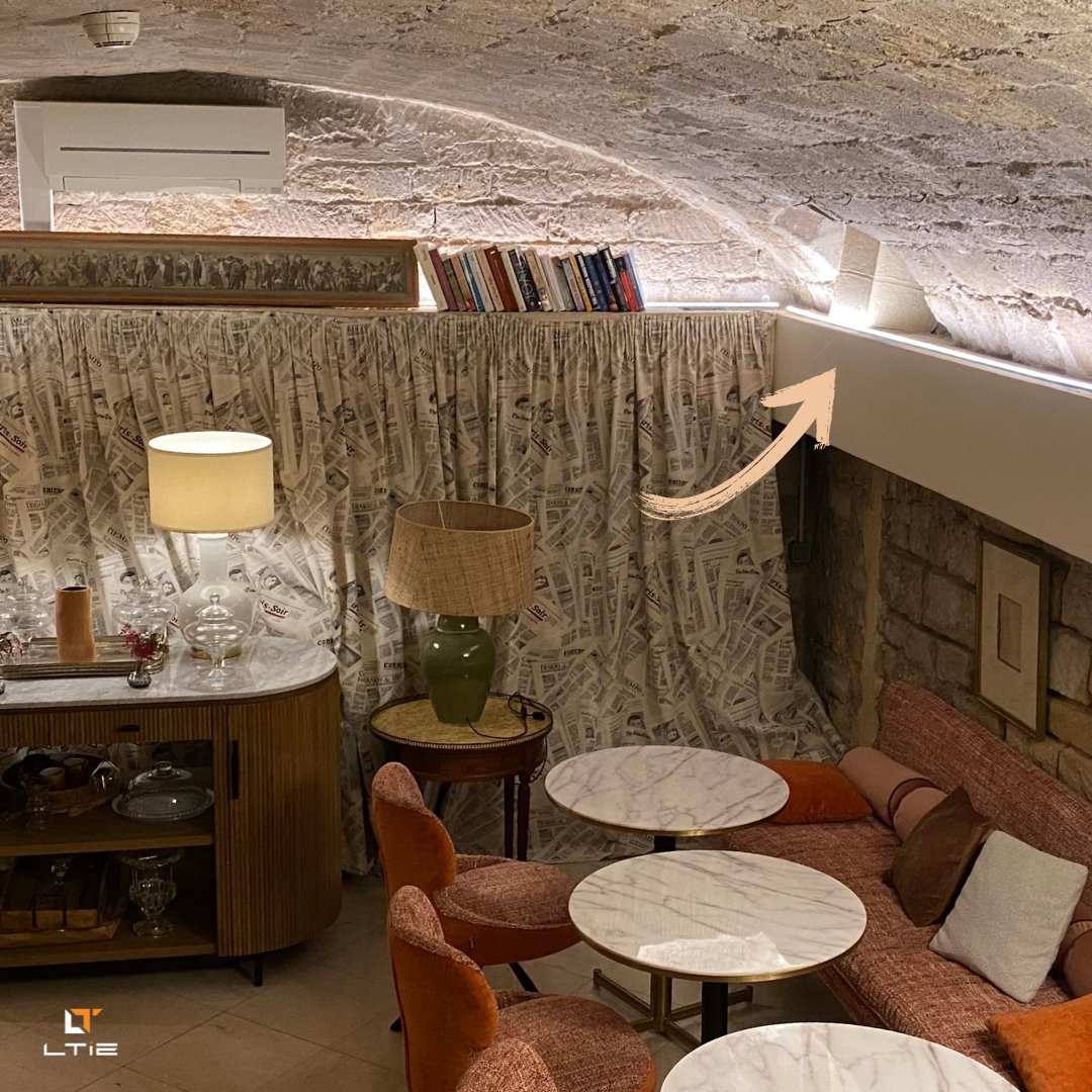 ltie_elec's tweet photo. Suite à notre intervention à l’hôtel des Marronniers de Paris (6ème) , Nous avons installé :

Installation de nouvelles prises électriques.
Cheminement des câbles dans un tube IRL noir.
Pose de profilé LED sous la voûte.
Pose d’un bouton-poussoir.

📢 Restez connectés !🌟
#work https://t.co/lZTI7LRr3p