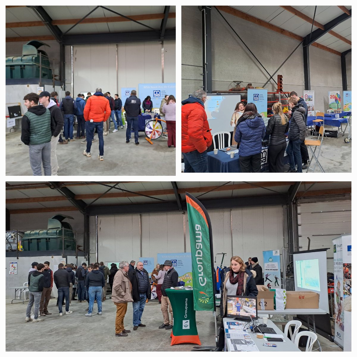Nous sommes présents au Salon de la Prévention organisée par <a href="/mfr_haussy/">La MFR de Haussy</a>. Notre atelier sur la prévention routière intéresse les jeunes et les moins jeunes. 🚗🚜🌞.
#assureurpreventeur
<a href="/LaVieGroupama/">La Vie Mutualiste Groupama</a> <a href="/dutoit_patricia/">Patricia Dutoit</a> <a href="/vincent_lizet/">Vincent Lizet GNE</a>
