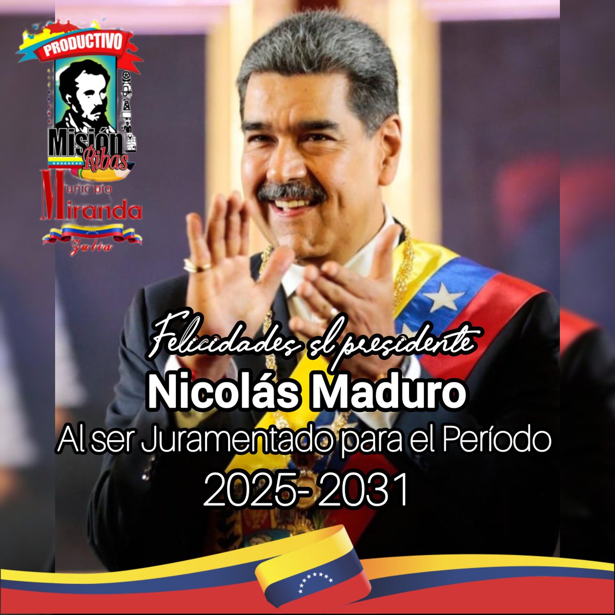Presiente de la República Bolivariana de Venezuela💛💙❤️ @hectorrodriguezcastro
@mppeducacion
@profelaya 
<a href="/DraGerencia/">Dra Macri Alcalá</a>
<a href="/misionribaszul1/">Misión Ribas Zulia</a>
@misionribasoficial
@cdcezulia