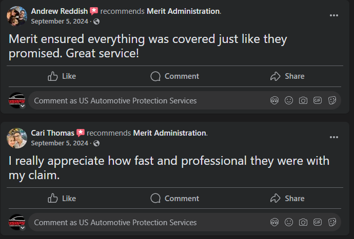 MeritClaims's tweet photo. Real Customers, Real Peace of Mind #PeaceOfMind #CustomerExperience #TrustInUs https://t.co/JwqVn7cKxd