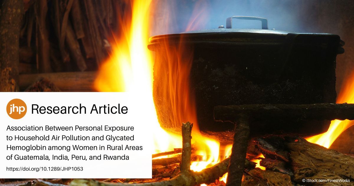 NEW: Ndikubwimana et al. assessed associations between household air pollution and glycated hemoglobin. Their results, while inconclusive, point to BMI as a potential effect modifier between the two ➡️ buff.ly/3C352YC