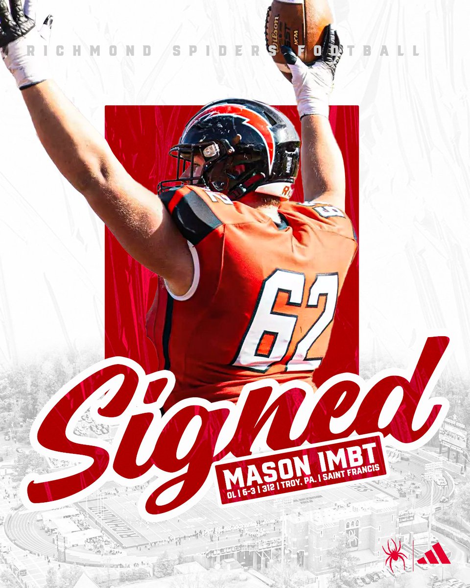 Richmond Spiders Football (@spiders_fb) on Twitter photo Adding a pair of ππππππ§ππ£ππ π’ππ ππ§π¨ on offense βοΈβοΈ
Welcome to Richmond, <a href="/Masonimbt50/">Mason Imbt</a> and <a href="/Jaiden_Fair10/">Jaiden Fair</a>!
πspides.us/3W8xu1V
#OneRichmond Adding a pair of ππππππ§ππ£ππ π’ππ ππ§π¨ on offense βοΈβοΈ
Welcome to Richmond, <a href="/Masonimbt50/">Mason Imbt</a> and <a href="/Jaiden_Fair10/">Jaiden Fair</a>!
πspides.us/3W8xu1V
#OneRichmond